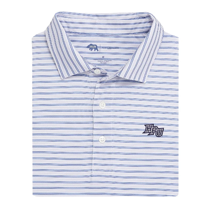 Wedge Stripe High Point Performance Polo