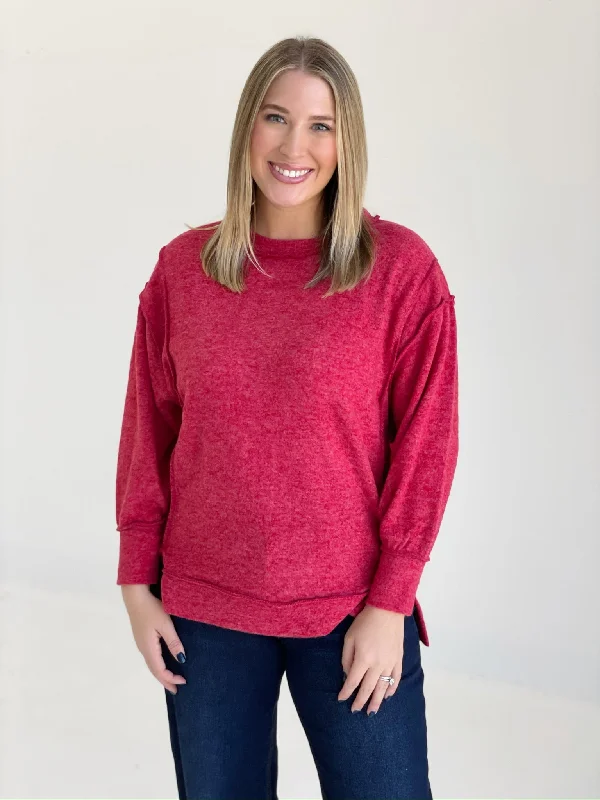 Camper Soft Sweater - Red