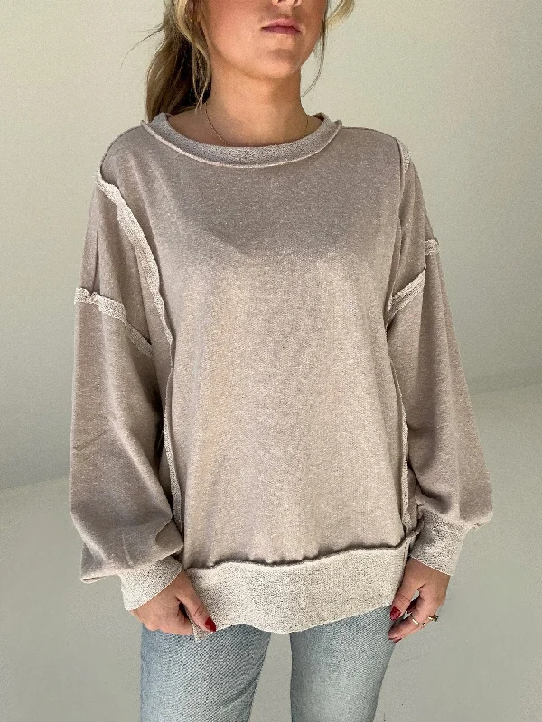 Foggy Bottom Pullover - Ash Mocha