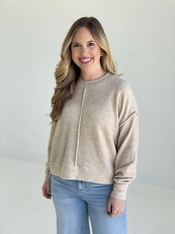 Simply It Sweater - Beige