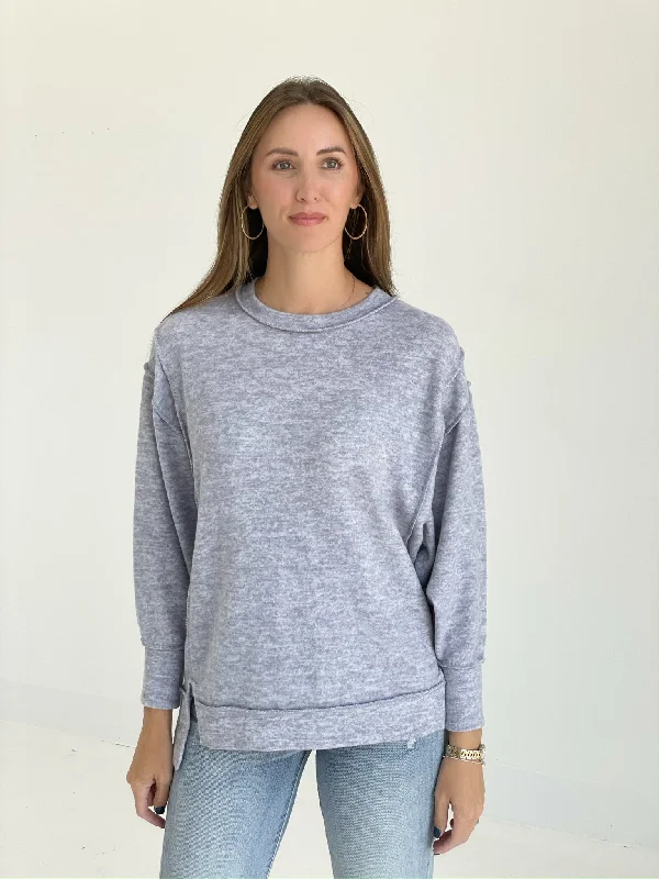 Camper Soft Sweater - Gray