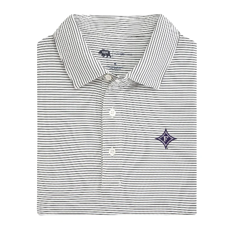 Birdie Stripe Furman Performance Polo