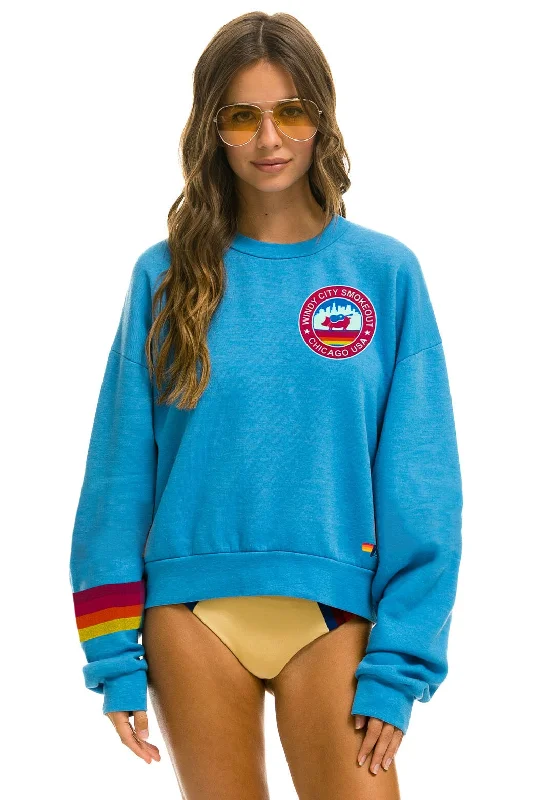 WINDY CITY SMOKEOUT 2023 RELAXED SWEATSHIRT - OCEAN