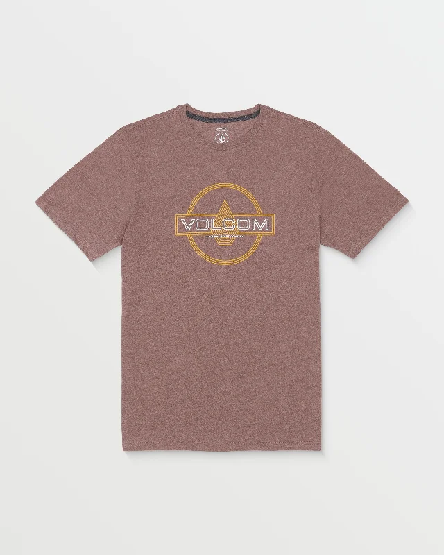 Line Service Short Sleeve Tee - Nutmeg Heather