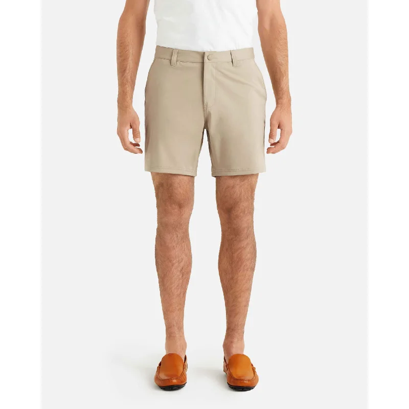 Rhone Men's 7-Inch Commuter Shorts - Khaki