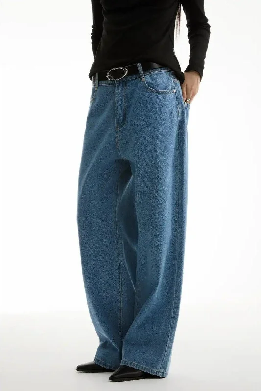 Retro Straight Leg Comfty Jeans