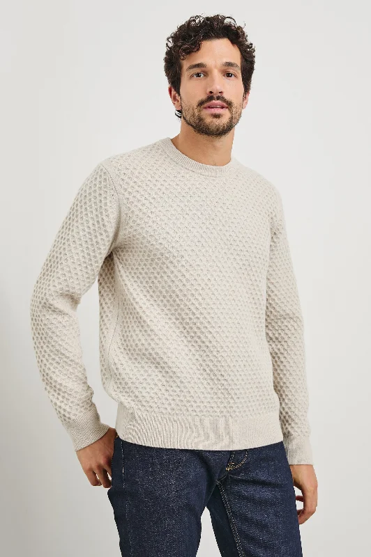 CARRICK SWEATER - OATMEAL HEATHER