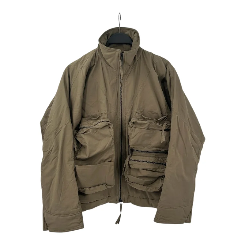 HUMIS/Blouson/S/Khaki/Cotton