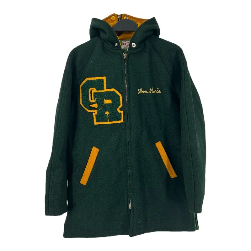 Gorga ATHLETIC WEAR /Baseball Jkt/Green/Wool/