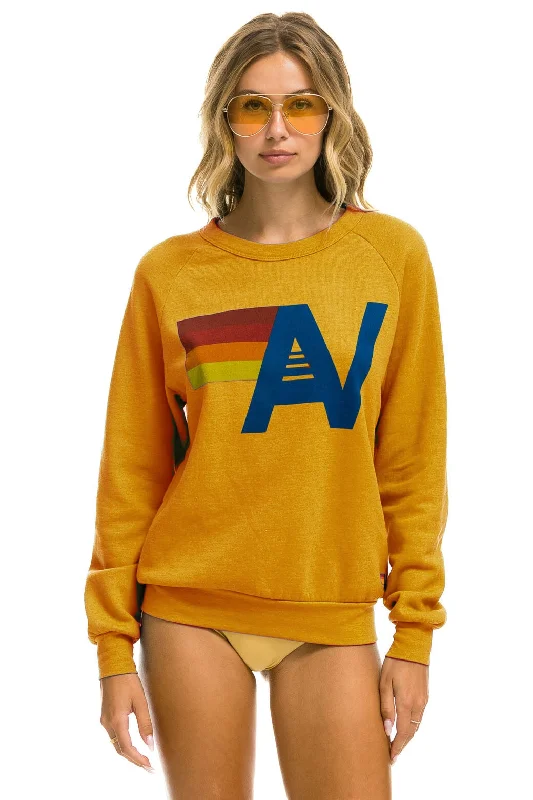 LOGO SWEATSHIRT - GOLD