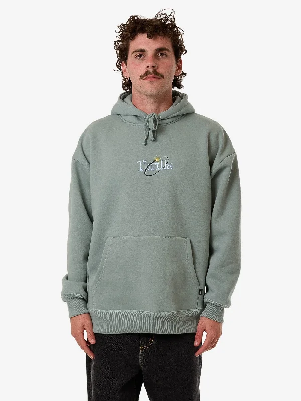 Ambient Connections Slouch Pull On Hood - Chinois Green