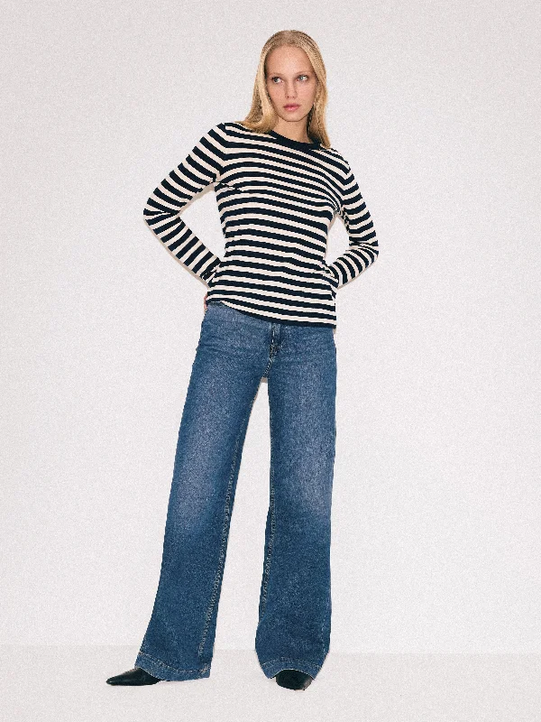 Balfour Long Wide Leg Jean | Vintage Mid Blue