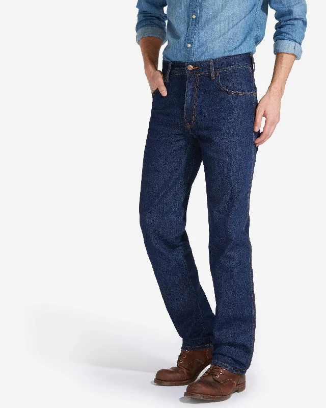 Wrangler Texas Authentic Straight Mens Jeans - Darkstone