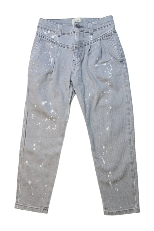 Gucci Splatter Effect Jeans Size 6T