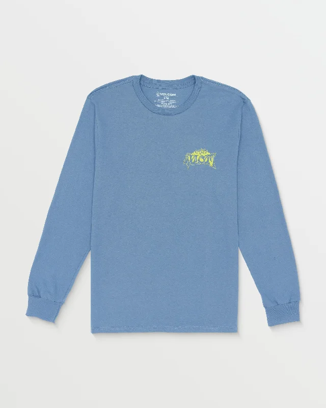 Sizzle Peak Long Sleeve Tee - Blueberry