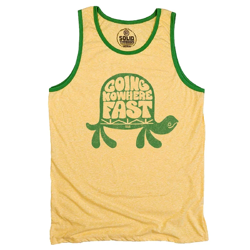 Going Nowhere Fast Ringer Tank Top