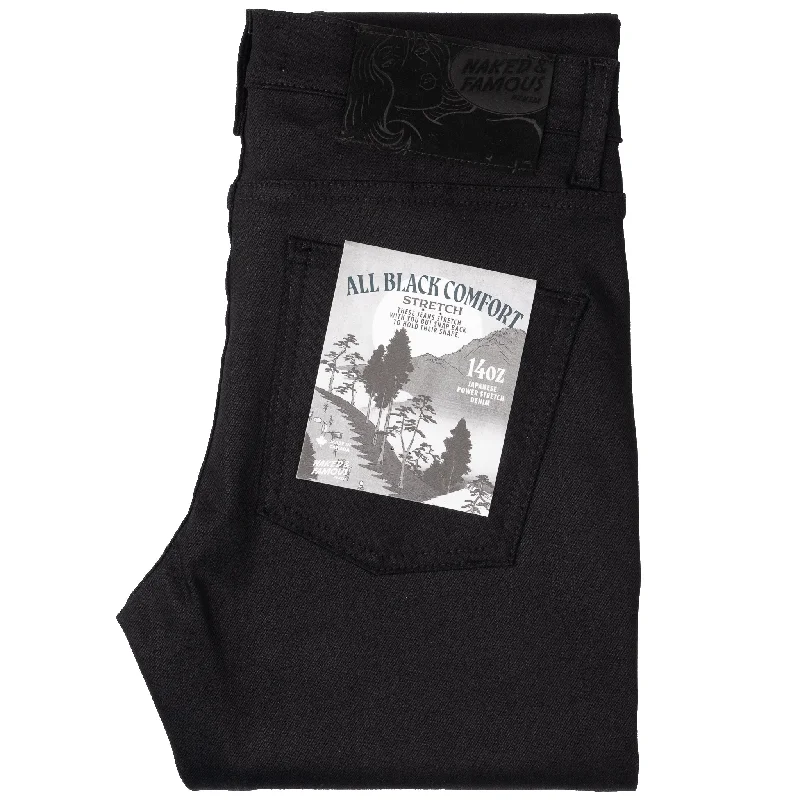 Super Guy - All Black Comfort Stretch