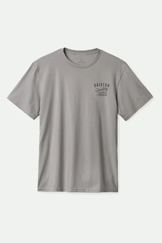 Hubal S/S Tailored T-Shirt - Heather Grey