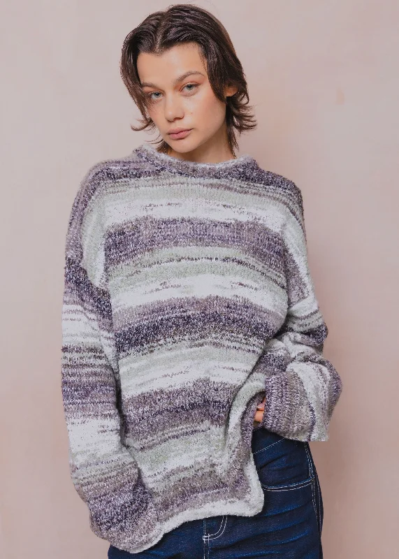 Jumble Spacedye Stripe Knit Jumper