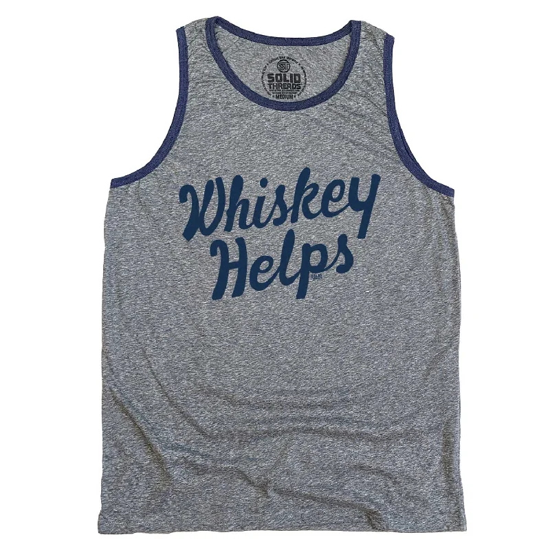 Whiskey Helps Ringer Tank Top