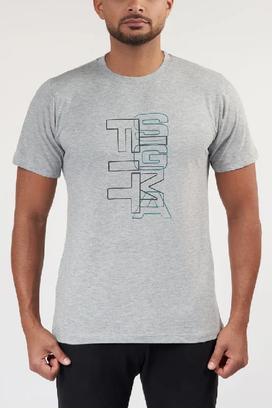 Heather Gray Cotton T-shirt