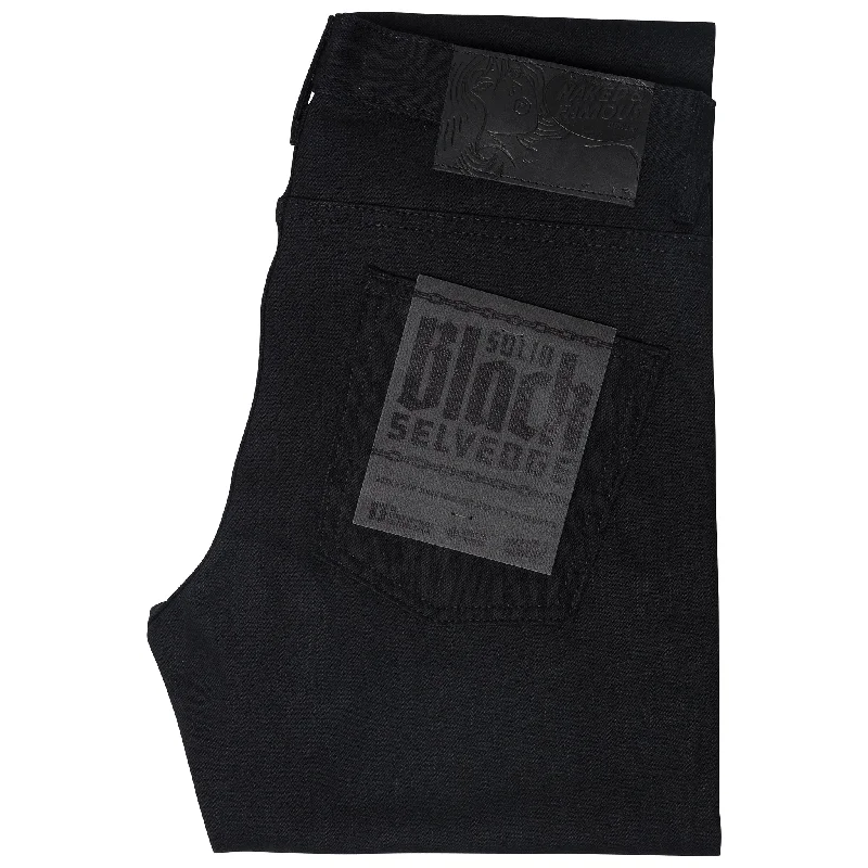 Super Guy - Solid Black Selvedge