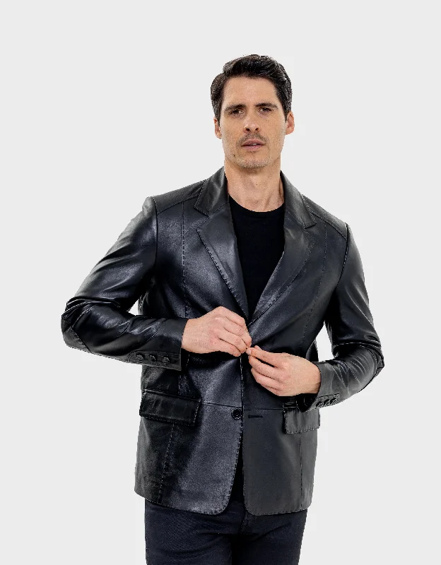 Mencia Leather Blazer