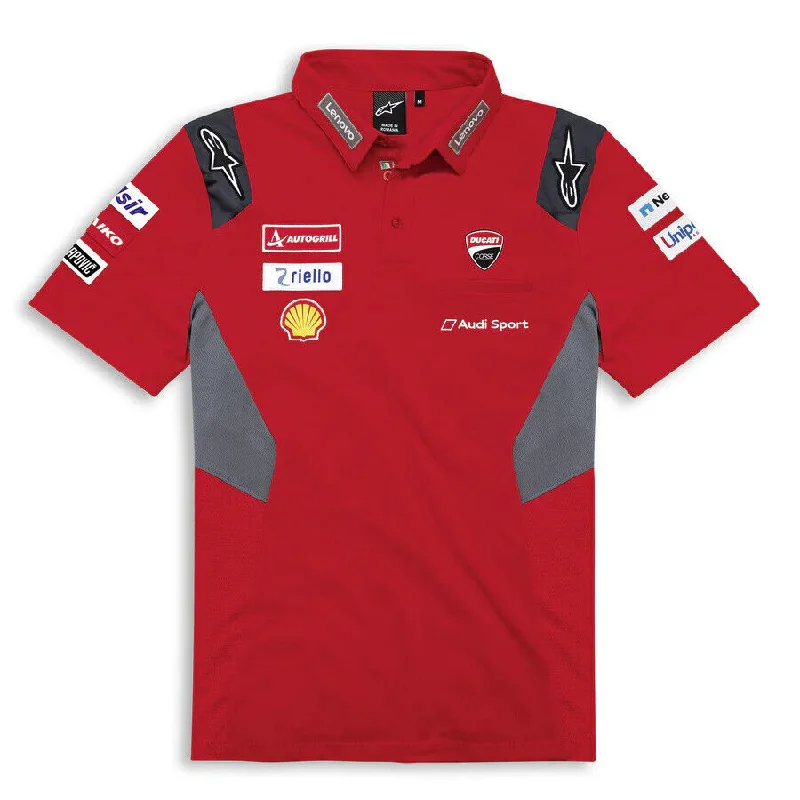 Official Ducati Lenovo Moto Gp Team Polo Shirt By Alpinestars - C430Dme120