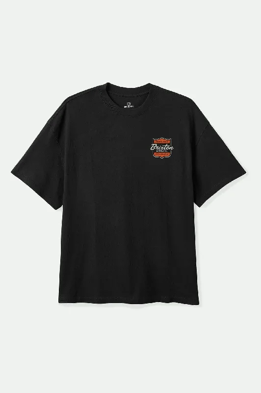 Booker S/S Standard T-Shirt - Black