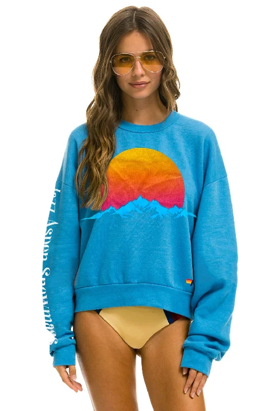 JAZZ ASPEN SNOWMASS 2023 RELAXED SWEATSHIRT - OCEAN