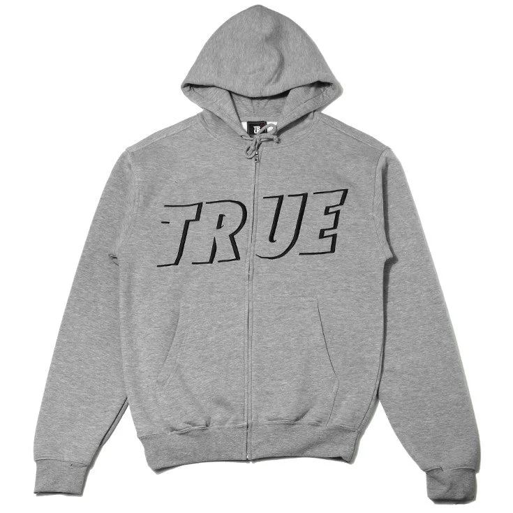 Men's True Just Use It Zip Hoodie Heather Grey