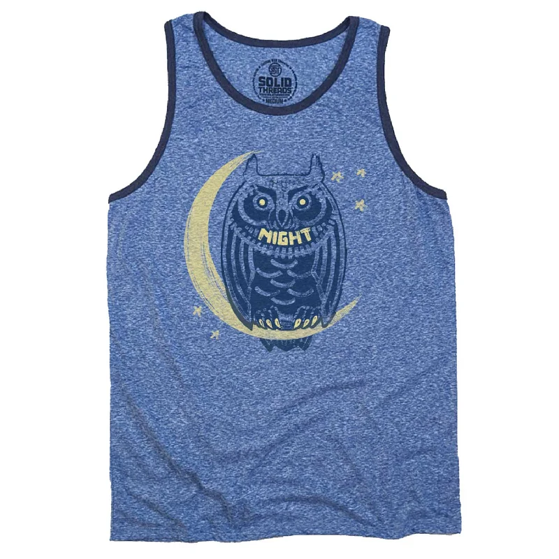 Night Owl Ringer Tank Top