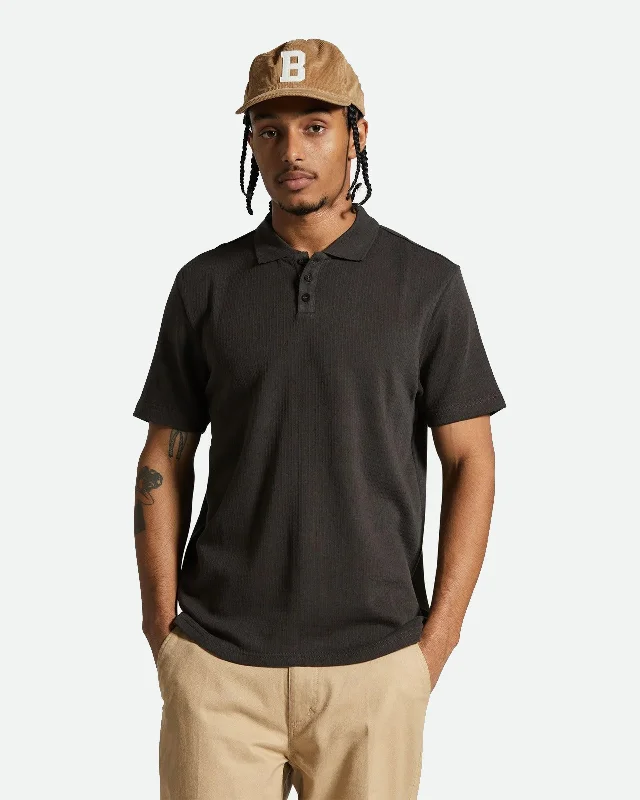 Waffle S/S Knit Polo