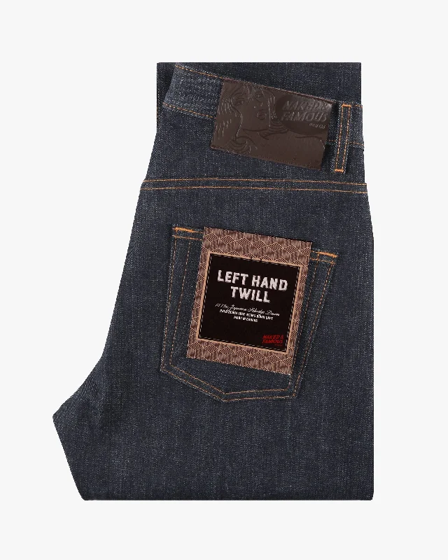 Naked & Famous Easy Guy Relaxed Tapered Mens Jeans - Left Hand Twill Selvedge / Indigo