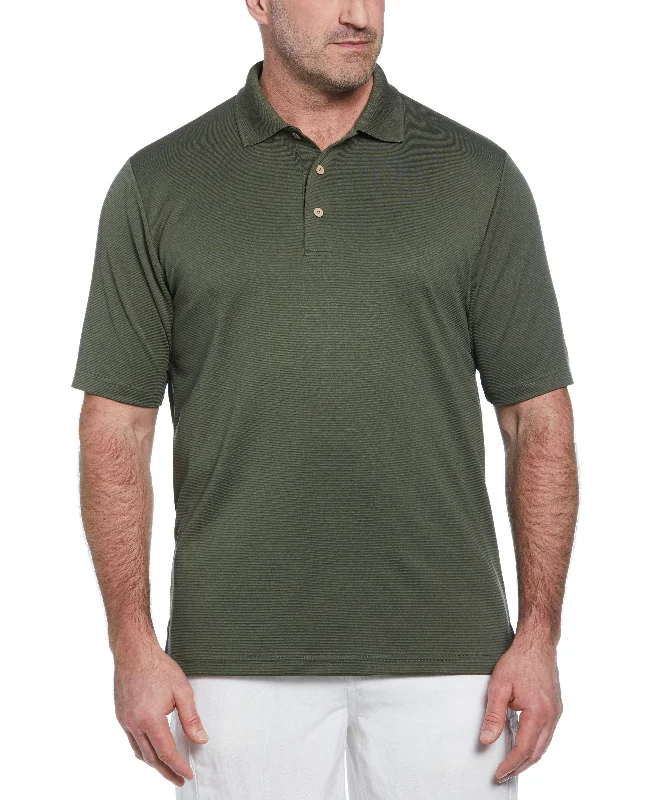 Big & Tall Solid Textured Polo