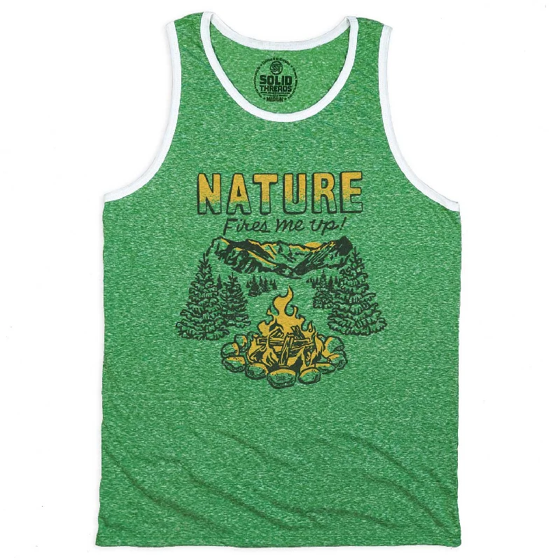 Nature Fires Me Up Ringer Tank Top