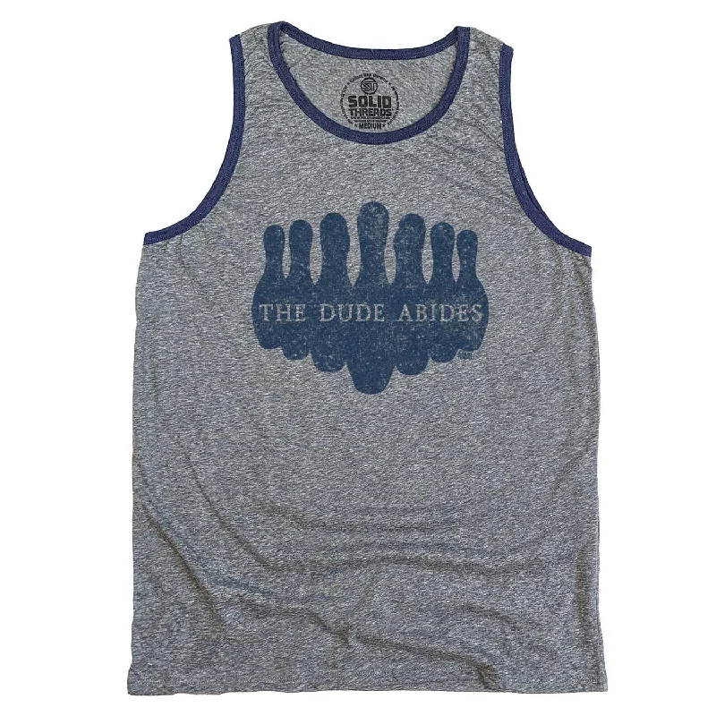 Dude Abides Ringer Tank Top