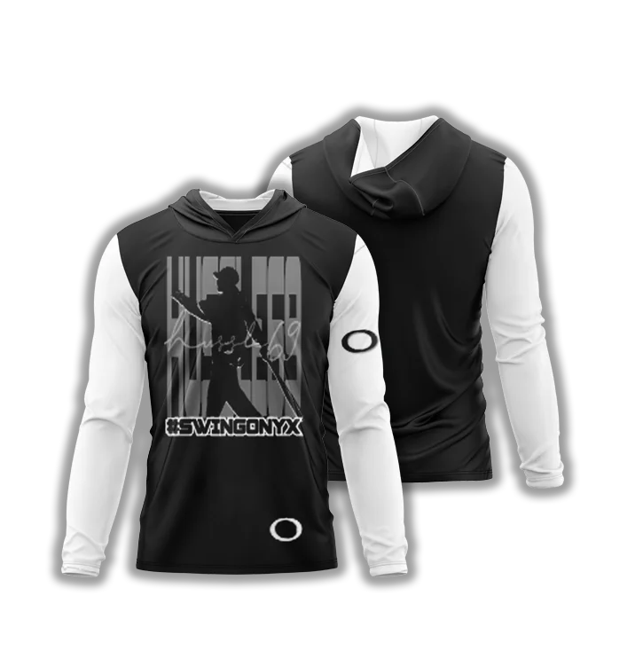 Elite Onyx Mens Hoodie – Dylan Cervantes Hussle69 Signature