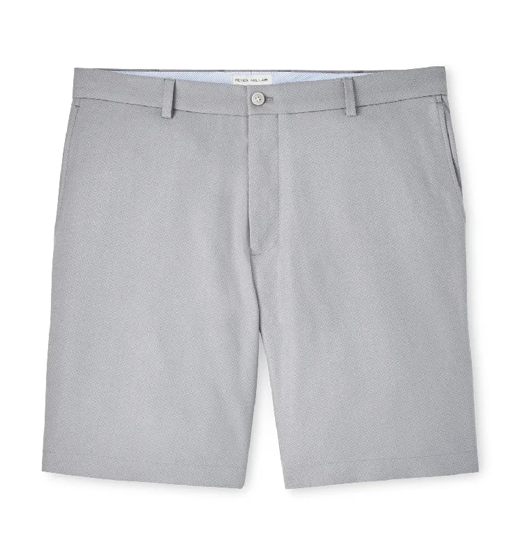 Peter Millar Men's 9-Inch Salem Costa Geo Performance Shorts - Oslo Grey