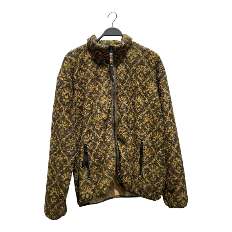 KAPITAL/Fleece Jkt/5/Fake Fur/GRN/All Over Print/