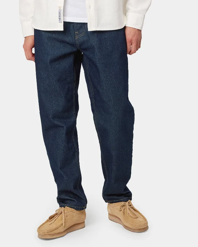 Carhartt WIP Newel Pant Relaxed Tapered Mens Jeans - Blue One Wash