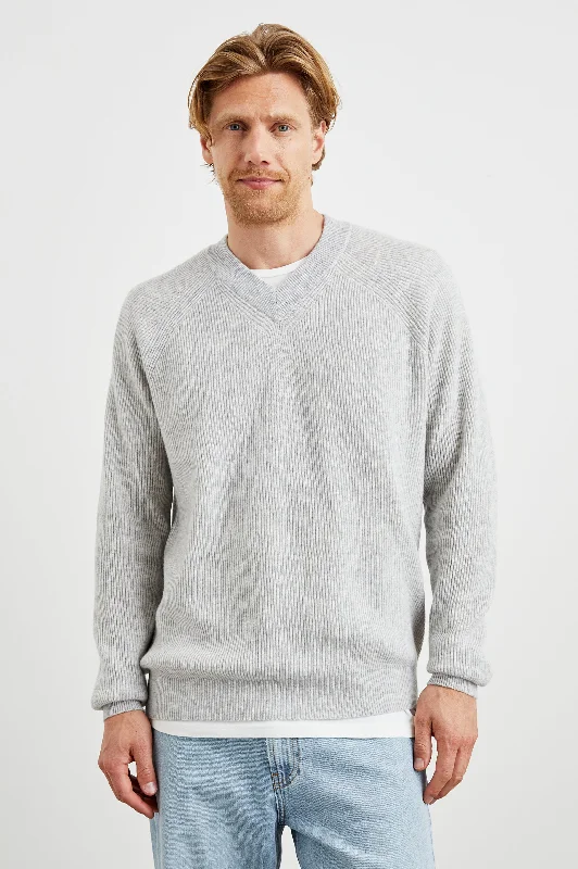 ANSEL SWEATER - GREY MELANGE