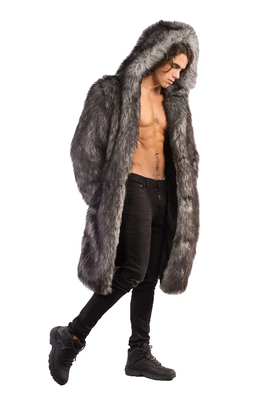 Men's Playa Coat in "Gray Wolf"