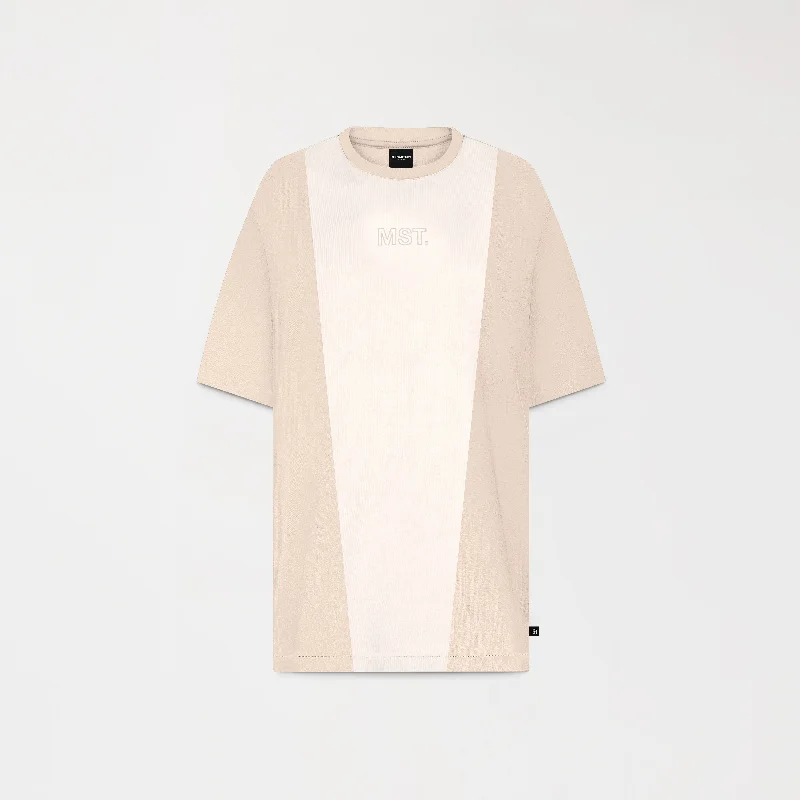 BLEIS T-SHIRT OVERSIZED MEN IRISH CREAM