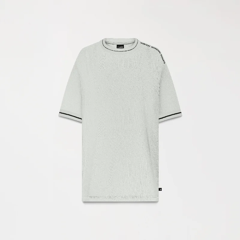 CALTELBURY T-SHIRT OVERSIZED MEN MINERAL GRAY