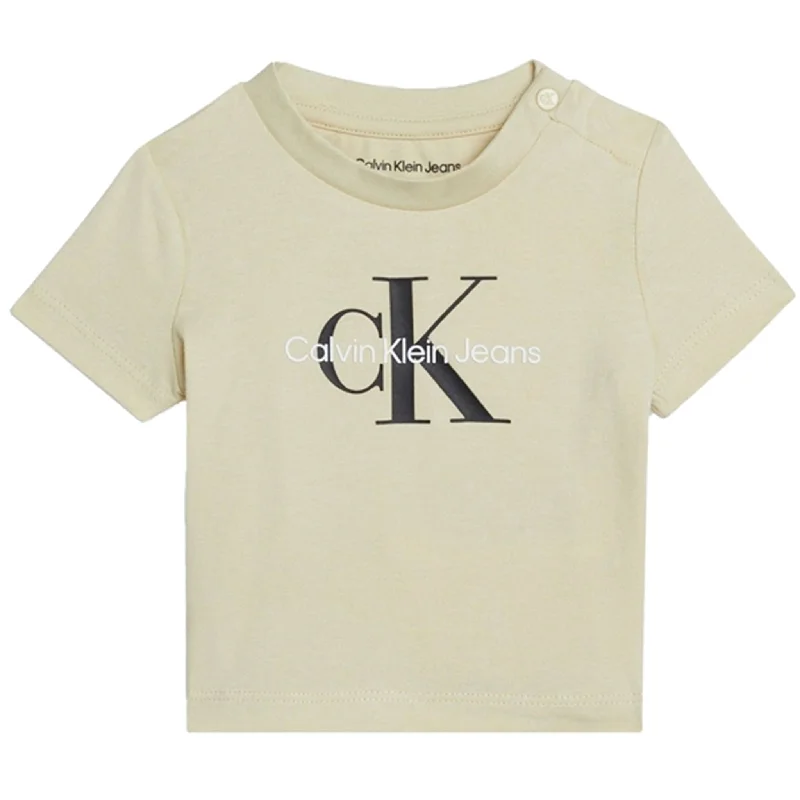 Calvin Klein Monogram T-Shirt Green Haze