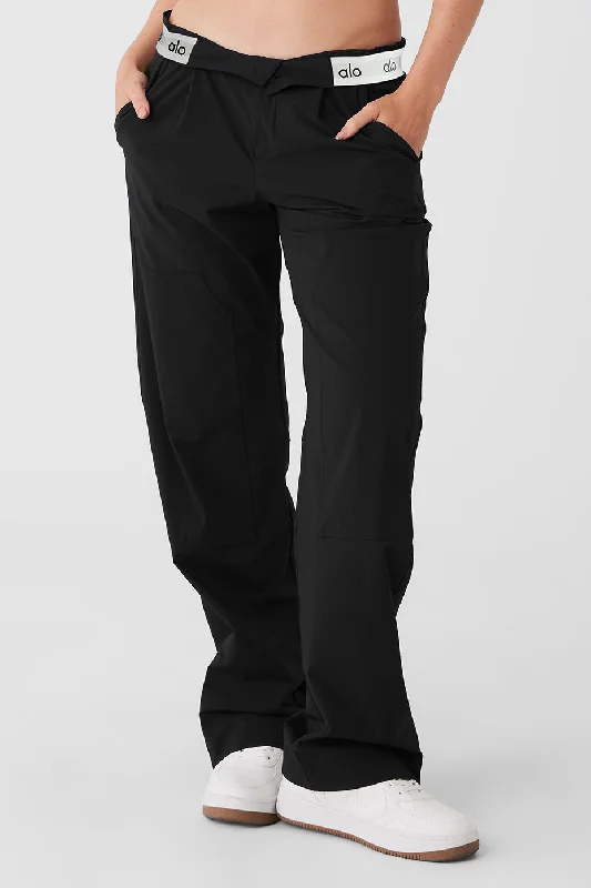 Flip It Trouser - Black